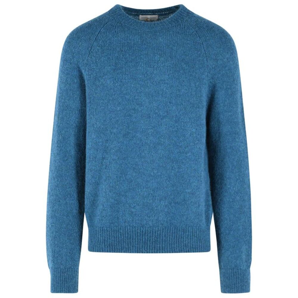 Dries Van Noten 'Melbourne' Blue Alpaca Blend Sweater Men